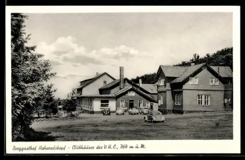 AK Hoherodskopf, Berggasthof, Clubhäuser des V. H. C.