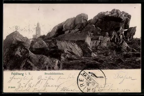 AK Feldberg i. T., Brunhildisfelsen