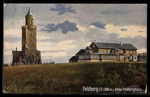 AK Feldberg i. T., Altes Feldberghaus
