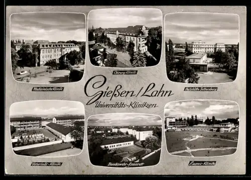 AK Giessen /Lahn, Universitäts-Kliniken, Medizinische Klinik, Chirurgische Klinik, Lupus-Klinik
