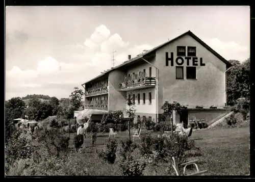 AK Schotten /Vogelsberg, Hotel Haus Sonnenberg, Besitzer Conrad KG