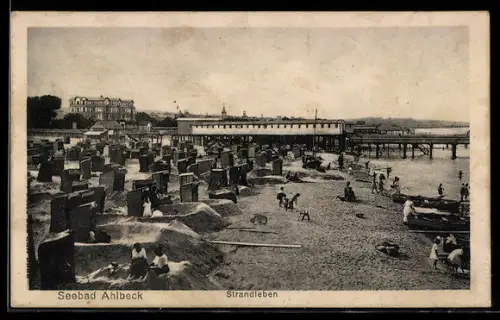 AK Ahlbeck, Strandleben