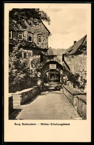 AK Bodenstein, Burg Bodenstein, Mütter-Erholungsheim