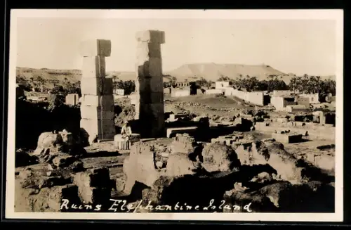 AK Elephantine, Ruins