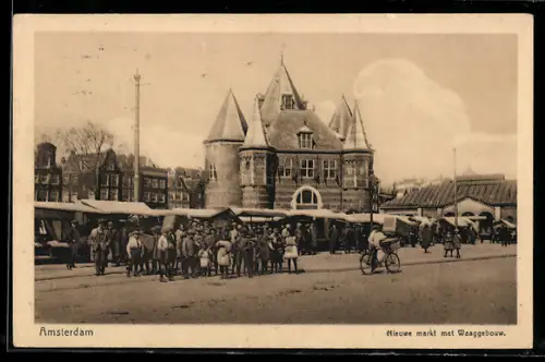 AK Amsterdam, Nieuwe markt met Waaggebouw