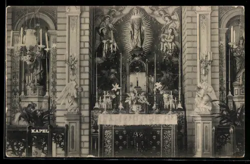 AK Dongen, Moederhuis Franciscanessen, Kapel v. O. L. Vrouw, Pensionaat St. Joseph