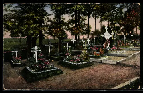 AK Chateau-Salins, Deutscher Soldatenfriedhof