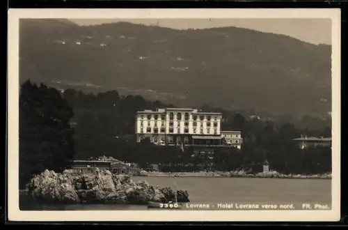 AK Lovrana, Hotel Lovrana verso nord
