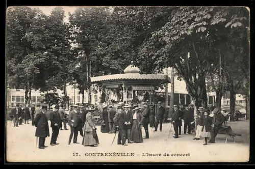 AK Contrexeville, L`heure du concert