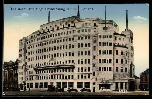 AK London, The B.B.C. Building, Broadcasting House
