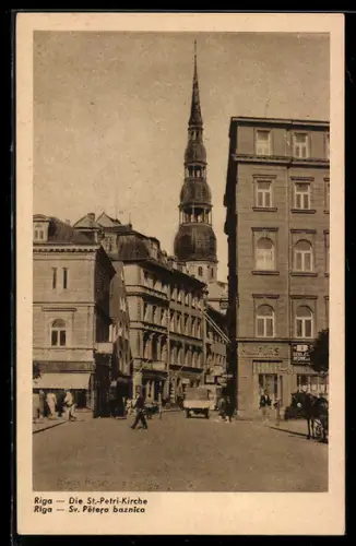 AK Riga, Die St.-Petri-Kirche