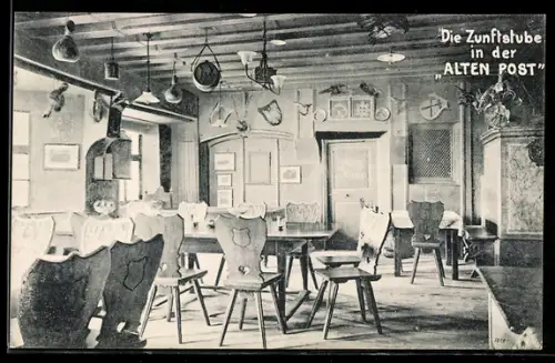 AK Sterzing, Central Hotel Alte Post, Bes. F.P. Kleewein