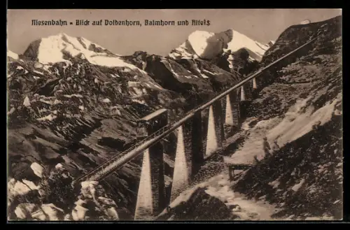 AK Niesenbahn, Blick auf Doldenhorn