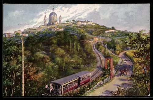 AK Torino, Collina di Superga, Bergbahn