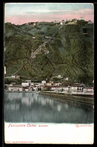 AK Brunate, Funiculare Como, Bergbahn