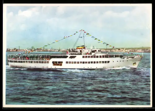 AK Passagierschiff Isola di Ponza in Fahrt zwischen Neapel und den Inseln im Golf von Neapel