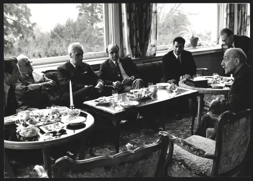 Fotografie Botschafter der Sowjetunion S. Zarapkin empfängt Lenin-Zeitgenossen im Jahr 1970