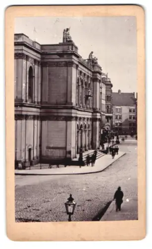 Fotografie Herm. Priester, Hamburg, St. Georg Langenreihe 43, Ansicht Hamburg, Partie an der Börse