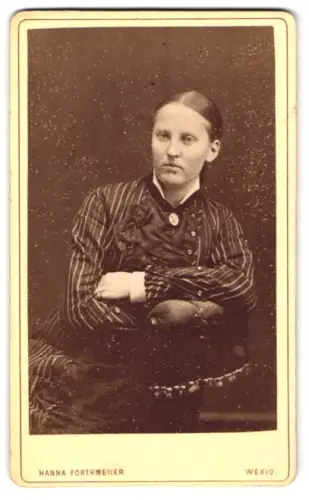 Fotografie Hanna Forthmeier, Wexiö, Nina Cavalli im Jahr 1879