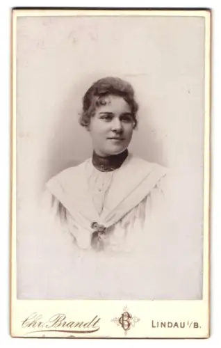 Fotografie Chr. Brandt, Lindau, Karolinenstr. 67, Sophie Hildenbrand im Porträt