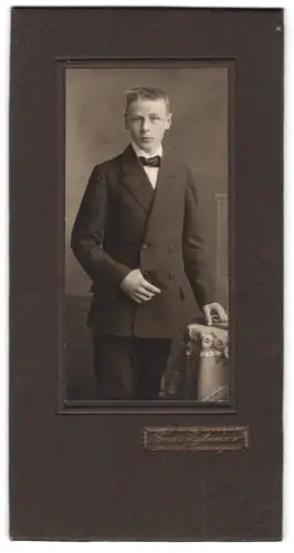 Fotografie Franz Schweizer, Gmünd, Walter Pfeiffer als junger Mann