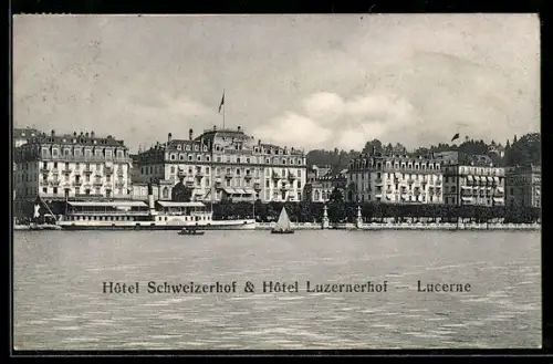 AK Lucerne, Hôtel Schweizerhof & Hôtel Luzernerhof
