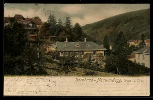 AK Wien, Dornbach-Neuwaldegg, Schloss Schwarzenberg