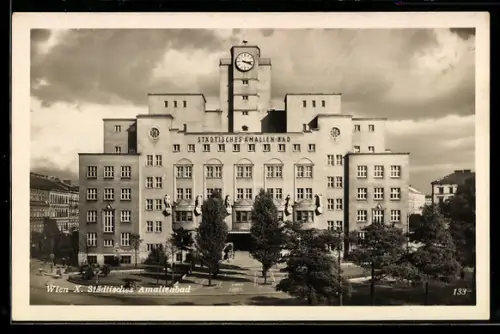 AK Wien, Städtisches Amalienbad