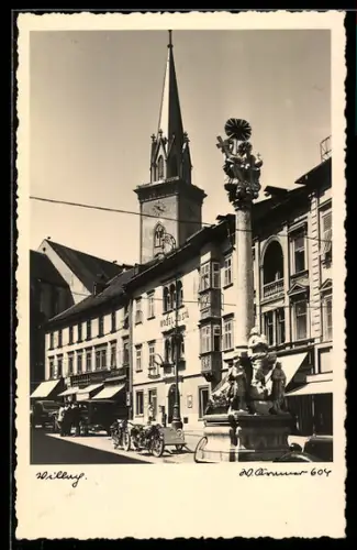 AK Villach, Hotel Post und Säule