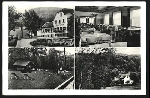 AK Essen-Heidhausen, Gaststätte Jägerhaus, Bes.: Wilh. Unterbarnscheidt
