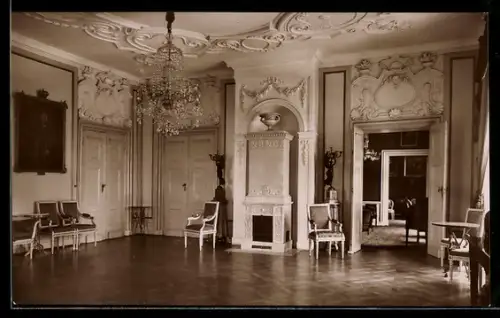 AK Eutin, Grossherzogliches Schloss Eutin, Fremden-Fürstenzimmer