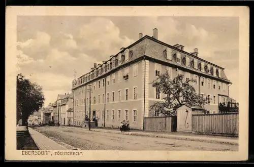 AK Ebersdorf, Blick zum Töchterheim