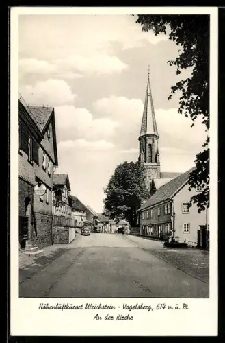 AK Ulrichstein /Vogelsberg, An der Kirche