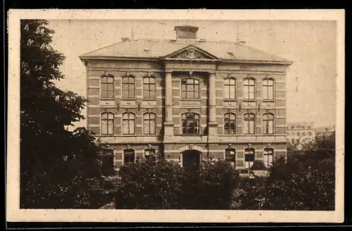 AK Darmstadt, das neue Gymnasium 1890-1921