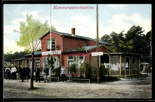 AK Darmstadt, Truppenübungsplatz Griesheim, Kommandanturkantine