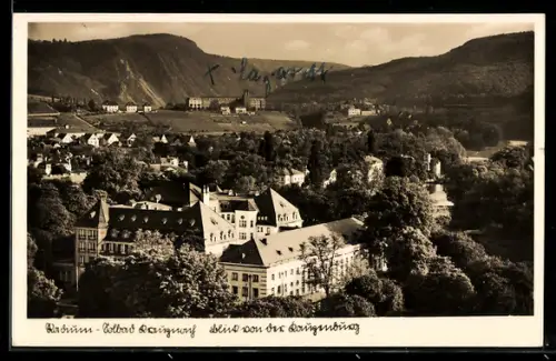 AK Bad Kreuznach, Blick von der Kauzenburg