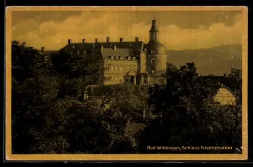 AK Bad Wildungen, Schloss Friedrichstein