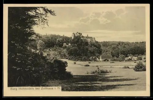 AK Hahnstätten, Restaurant und Pension Burg Hohlenfels, Bes. Heinrich Schmidt