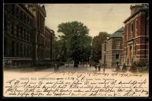 AK Darmstadt, Grossh. Techn. Hochschule