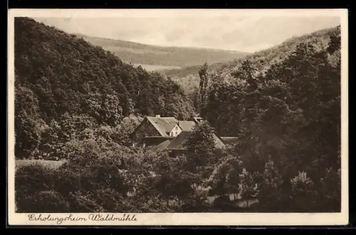 AK Eberstadt / Bergstr., Erholungsheim Waldmühle