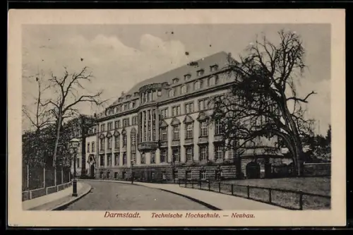 AK Darmstadt, Technische Hochschule, Neubau