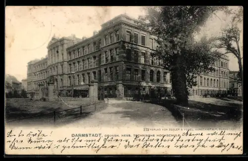 AK Darmstadt, Grossh. Hess. Technische Hochschule