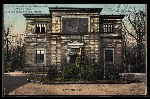 AK Bayreuth i. B., Haus Wahnfried