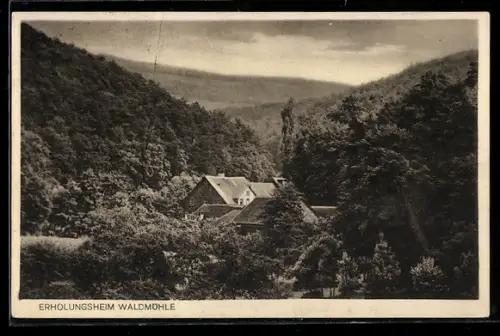AK Darmstadt-Eberstadt, Familienheim Waldmühle