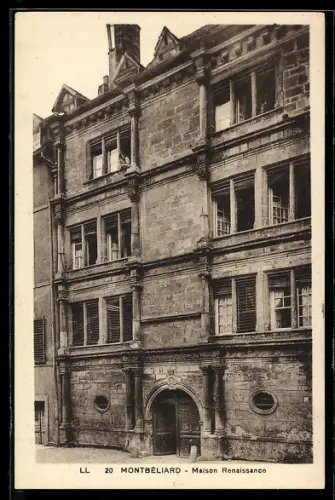 AK Montbeliard, Maison Renaissance