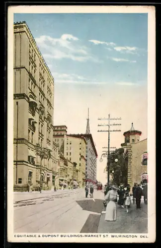 AK Wilmington, DE, Equitable & Dupont Buildings, Market St