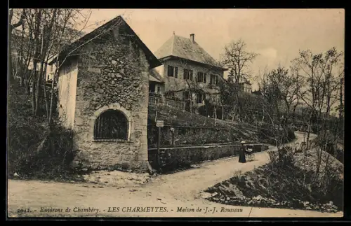 AK Chambéry, Les Charmettes, Maison de J.-J. Rousseau