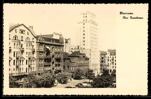 AK Warszawa, Plac Napoleona