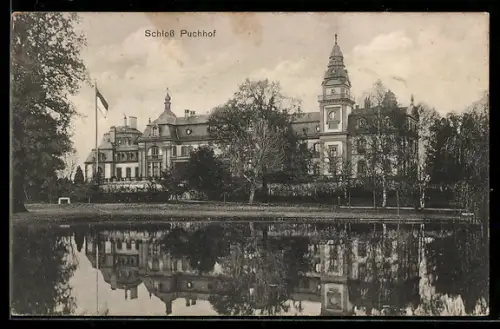 AK Aholfing, Blick auf das Schloss Puchhof