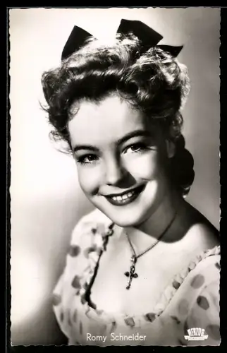 AK Schauspielerin Romy Schneider in Die Deutschmeister